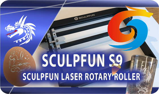 Sculpfun Laser Rotary Roller