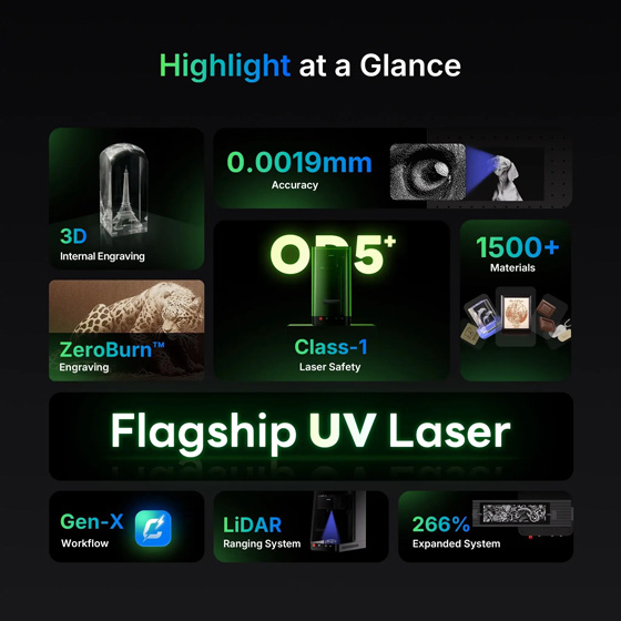 commarker omnix highlight dragoncut 560