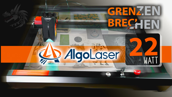 AlgoLaser Alpha - Neuer Laserengraver