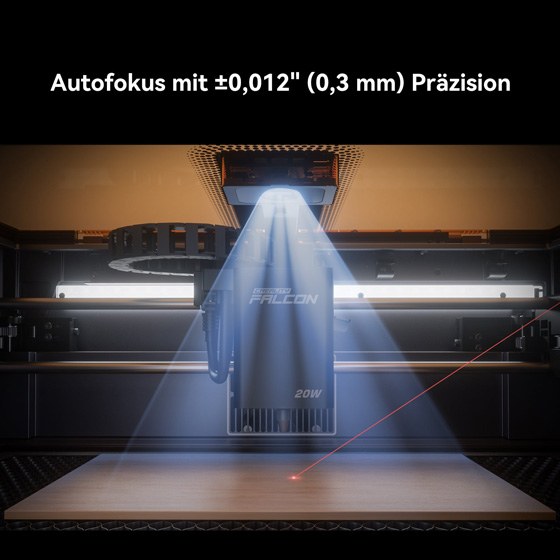 creality falcon a1 pro autofokus dragoncut