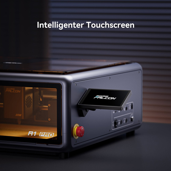 creality falcon a1 pro touchscreen dragoncut