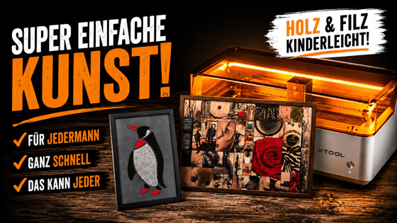 xTool M2 Einfach machen. Kust die jeder kann und Mag